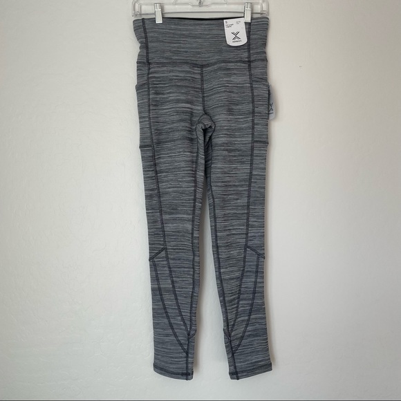 ✨SOLD✨Xersion High Rise Full Length Fleece Lines Leggings Size Small - Picture 2 of 9